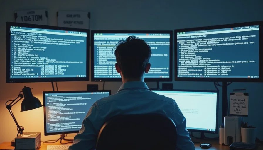 On-call engineer facing production logs with retries, timeouts, duplicate events.